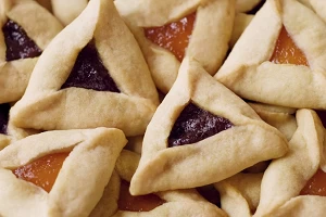 Purim Guide Information Hamantaschen display